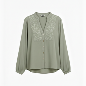 Camisa Chalis Bordada