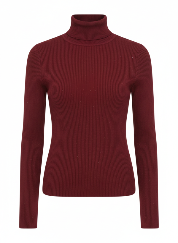 Sueter Cuello Alto Brillo