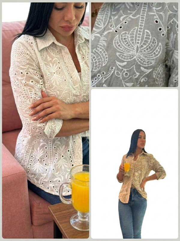 Camisa Ojalillo Palmeras