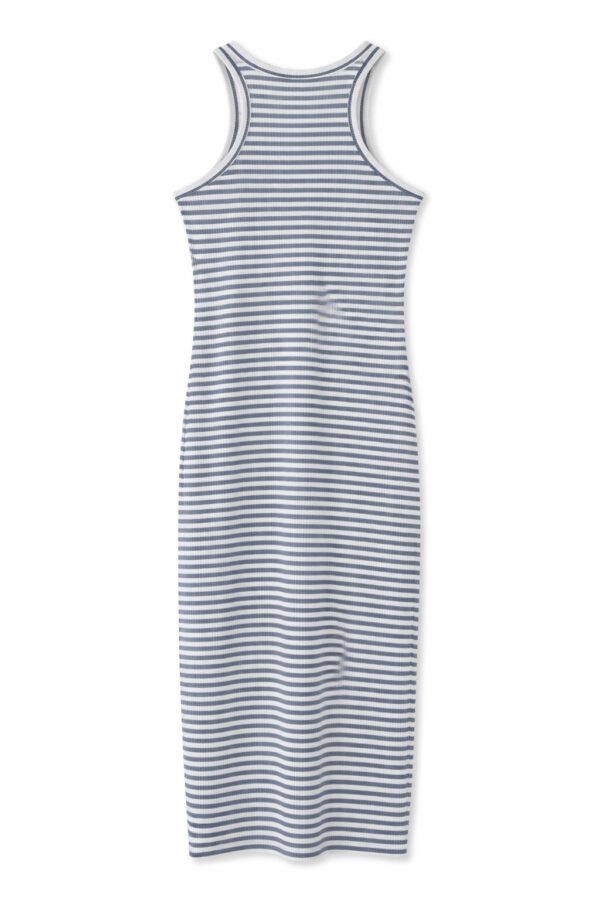 Vestido Midi Ribbed - Elegancia y Confort Ajustable