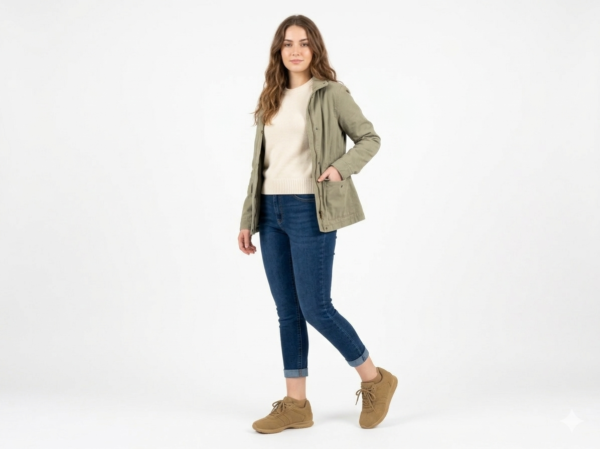 Tenis Urbanos en Cuero Carnaza - Camel Mostaza