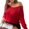 Buzo En Hilo Cuello Off Shoulder