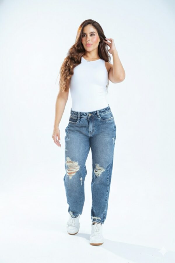 Boyfriend Jean "Destroyed"