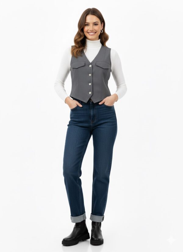 IMG_0621 Chaleco De Dril City