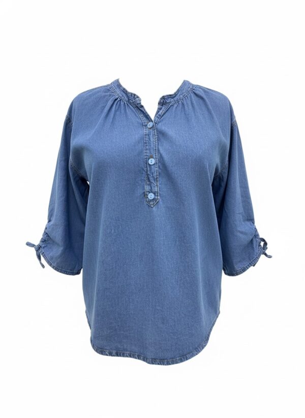 Blusa Denim Ligera