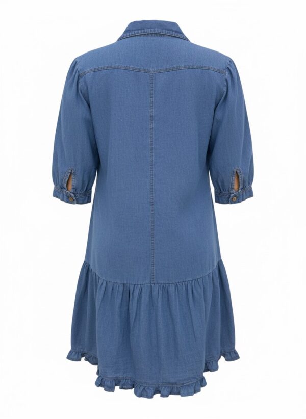 IMG_0683 Vestido Denim "Soft & Ruffles"