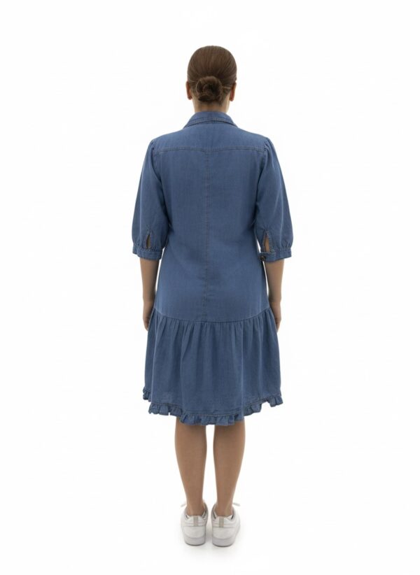 IMG_0684 Vestido Denim "Soft & Ruffles"