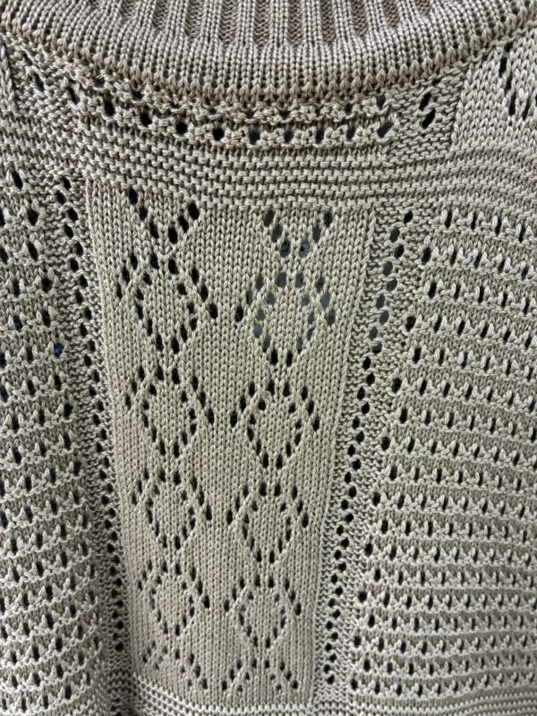 IMG_0813 Chaleco Tejido En Hilo Calado