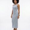 Vestido Midi Ribbed - Elegancia y Confort Ajustable