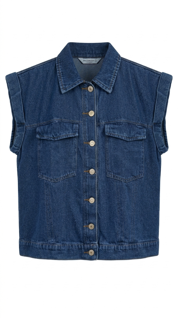 Chaleco Denim