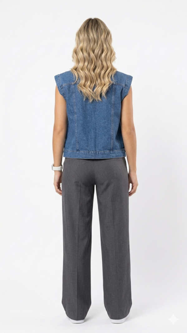 Chaleco Denim