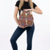 Bolso Tote "Artistic Jacquard" con Cierre de Cordón