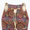 Bolso Tote "Artistic Jacquard" con Cierre de Cordón