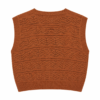 Chaleco de Hilo Oversize Tabaco
