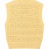 Chaleco de Hilo Oversize Amarillo Soft