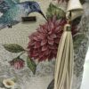 Bolso Tote Presency: Elegancia Floral y Colibrí