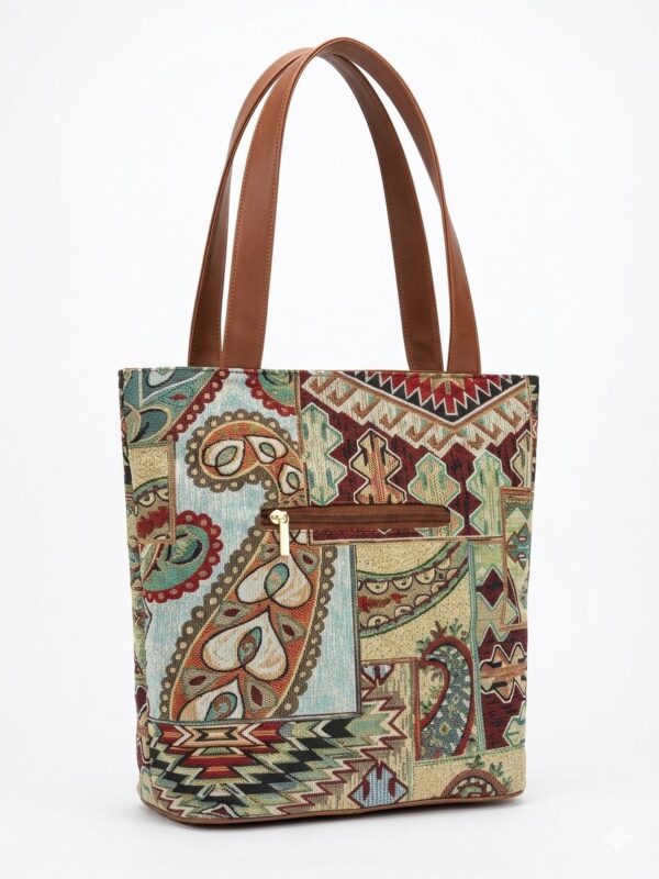 Bolso Tote Presency: Estilo Étnico & Boho Chic
