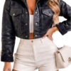 Chaqueta De Aviador Corta