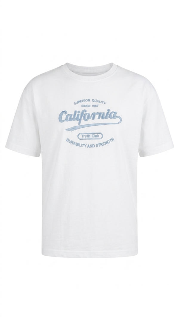 Conjunto California Heritage – White & Baby Blue
