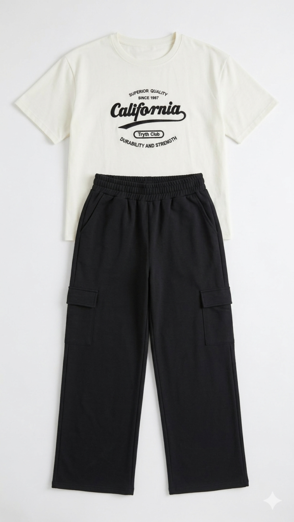 Conjunto California Heritage – White & Black