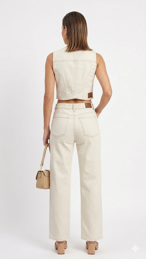 Set Denim "Off-White" Premium