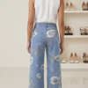 Jeans Wide Leg "Jardín Etéreo"