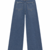 Jean Wide Leg Bloo – Azul Medio Utilitario