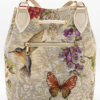 Bolso Tote "Artistic Jacquard Colibri" con Cierre de Cordón
