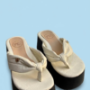 Sandalia Plataforma Thong Marfil