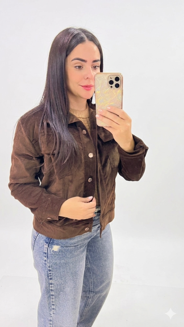 Chaqueta Corduroy Chocolate