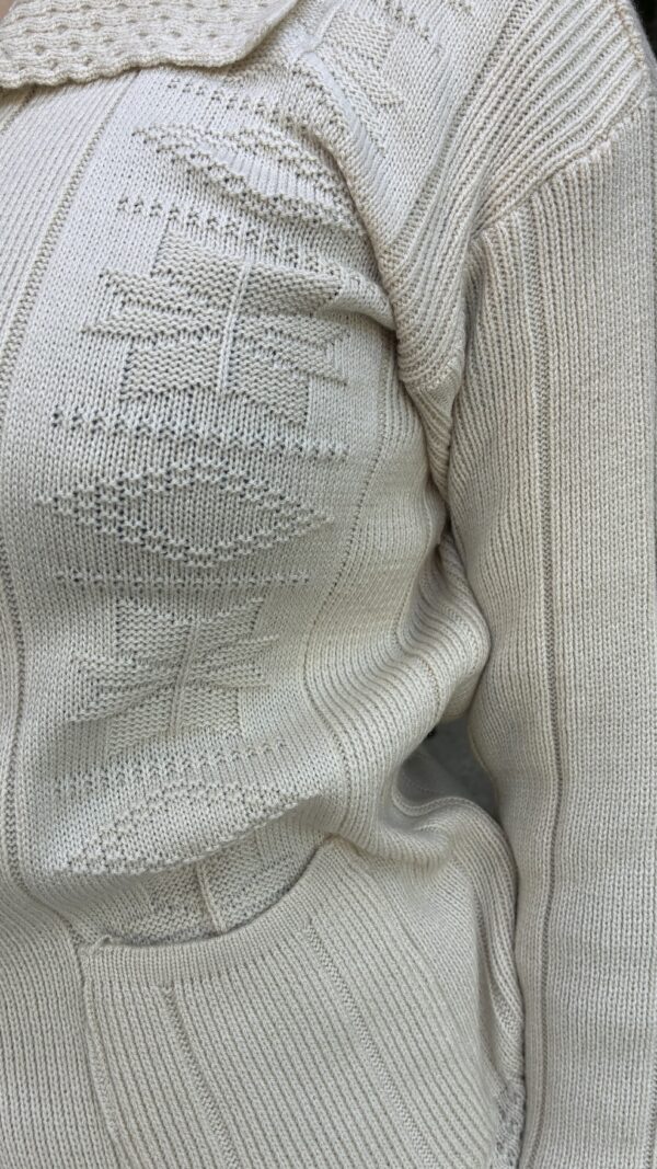 Saco Tejido en Hilo - Beige (Talla Única)
