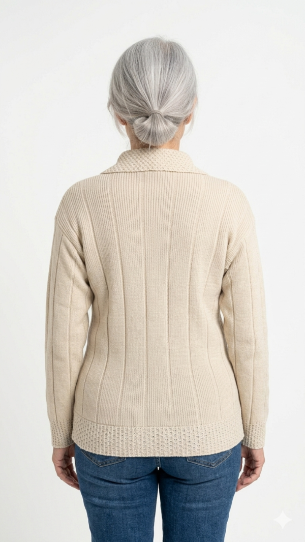 Saco Tejido en Hilo - Beige (Talla Única)