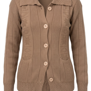 Saco Tejido en Hilo - Camel (Talla Única)