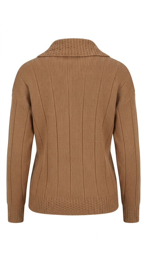 Saco Tejido en Hilo - Camel (Talla Única)