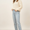 Tenis Chunky Sofala Off-White con Detalles en Encaje