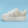 Tenis Chunky Sofala Off-White con Detalles en Encaje