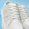 Tenis Chunky Sofala Off-White con Detalles en Encaje
