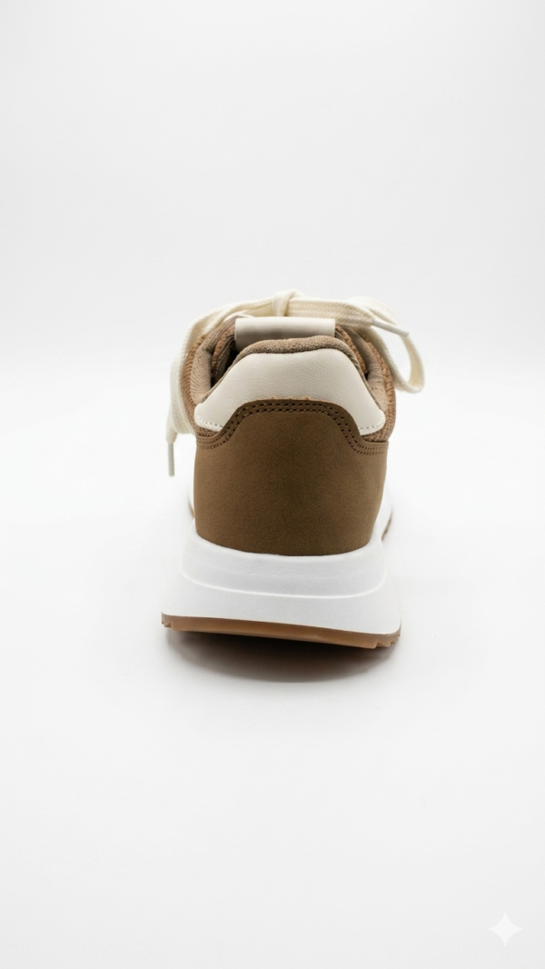 Tenis Deportivos Safak Camel Estilo Retro-Running