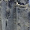 Jean Wide Leg Bloo – Azul Medio Utilitario