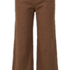 Jean Karoshe Textured Wide Leg – Marrón Café