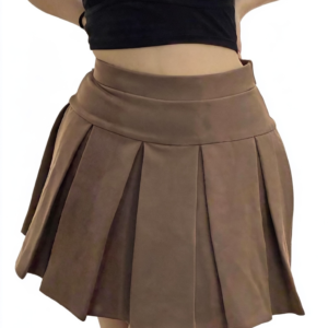 Falda Short Tableada en Punta Roma