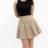 Falda Short Tableada en Punta Roma