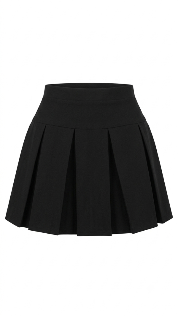 Falda Short Tableada en Punta Roma
