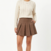 Falda Short Tableada en Punta Roma