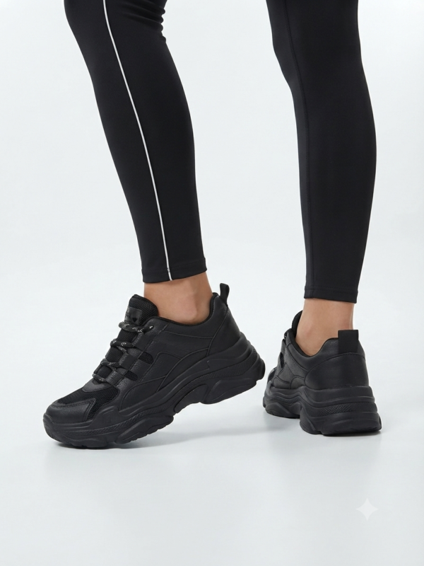 Tenis Chunky Safak "Total Black"
