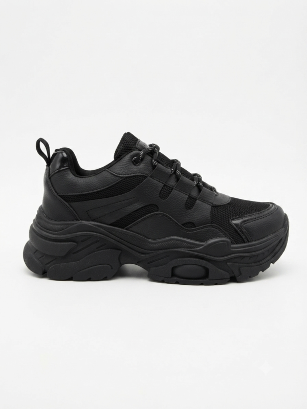 Tenis Chunky Safak "Total Black"